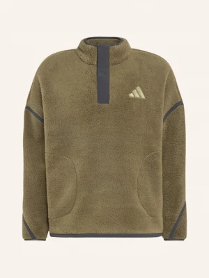 Obrázek produktu Adidas Terrex Fleecový Svetr S Kapucí Multi Essential olivová / tmavě šedá