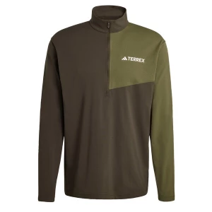 Obrázek produktu ADIDAS TERREX Funkční tričko ' Multi Climacool 1 / 2 Zip Long Sleeve' zelená