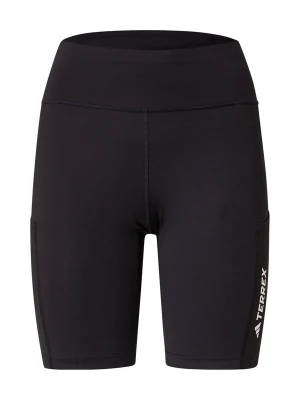 Obrázek produktu ADIDAS TERREX Outdoorové kalhoty 'Multi 8inch' černá / bílá