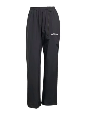 Obrázek produktu ADIDAS TERREX Outdoorové kalhoty 'Multi Climaproof Two-Layer Rain' černá / bílá