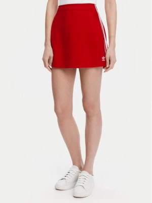 Obrázek produktu adidas Trapézová sukně adicolor 3-Stripes JD0282 Červená Regular Fit