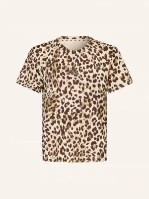 Obrázek produktu Adidas Tričko Seasonal Animal Print Sport béžová / tmavě hnědá / hnědá