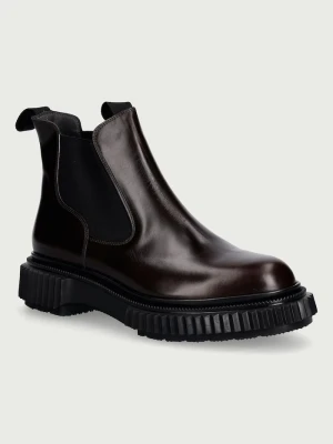 Obrázek produktu ADIEU kotníkové Chelsea boty pánské kožené hnědá