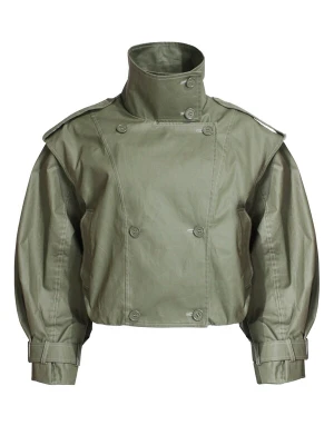 Obrázek produktu AEMMI Přechodná bunda 'WAXED COTTON CROPPED TRENCHCOAT' olivová