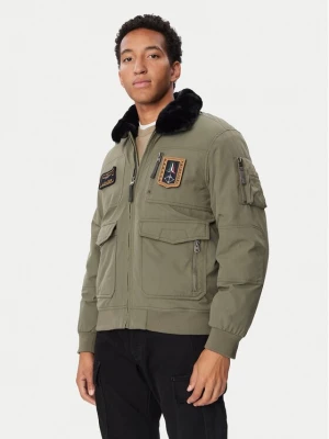 Obrázek produktu Aeronautica Militare Bunda pro přechodné období 262AB3108UCT03151 Khaki Regular Fit