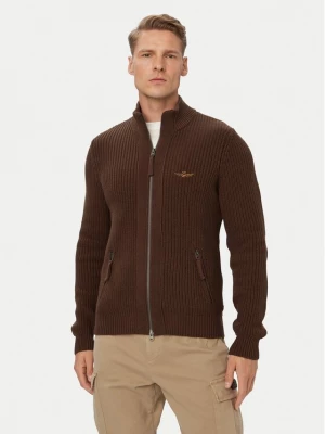 Obrázek produktu Aeronautica Militare Kardigan 262MA1664UL00409 Hnědá Regular Fit