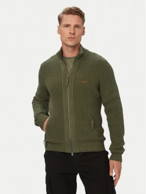 Obrázek produktu Aeronautica Militare Kardigan 262MA1664UL00409 Khaki Regular Fit