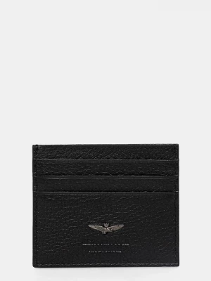 Obrázek produktu Aeronautica Militare Kožené pouzdro na karty Aeronautica Militare černá