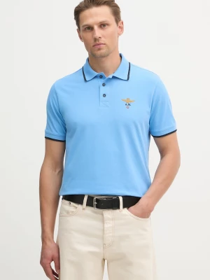 Obrázek produktu Aeronautica Militare polo pánské bavlněné modrá