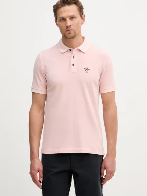 Obrázek produktu Aeronautica Militare polo pánské bavlněné růžová