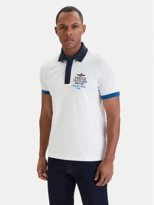 Obrázek produktu Aeronautica Militare Polokošile 261PO1908UP00191 Bílá Slim Fit