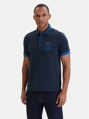 Obrázek produktu Aeronautica Militare Polokošile 261PO1908UP00191 Tmavomodrá Slim Fit