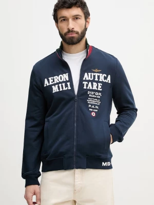 Obrázek produktu Aeronautica Militare rozepínací mikina pánská námořnická modř
