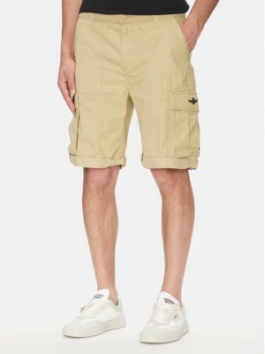 Obrázek produktu Aeronautica Militare Šortky z materiálu 251BE250CT3501 Béžová Regular Fit