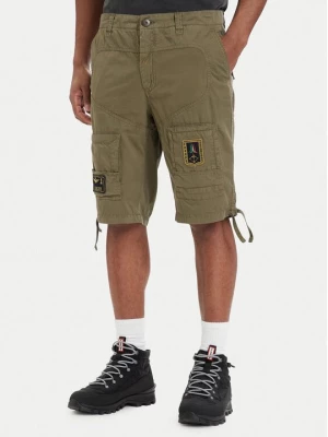 Obrázek produktu Aeronautica Militare Šortky z materiálu 261BE0041UCT01122 Zelená Regular Fit