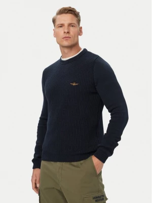 Obrázek produktu Aeronautica Militare Svetr 262MA1571UL00409 Tmavomodrá Regular Fit