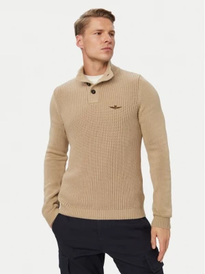 Obrázek produktu Aeronautica Militare Svetr 262MA1572UL00409 Béžová Regular Fit