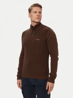 Obrázek produktu Aeronautica Militare Svetr 262MA1572UL00409 Hnědá Regular Fit