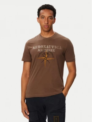 Obrázek produktu Aeronautica Militare T-Shirt 262TS2582UJ00750 Hnědá Regular Fit