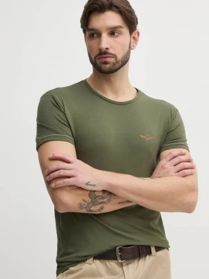 Obrázek produktu Aeronautica Militare tričko pánské s bavlnou zelená