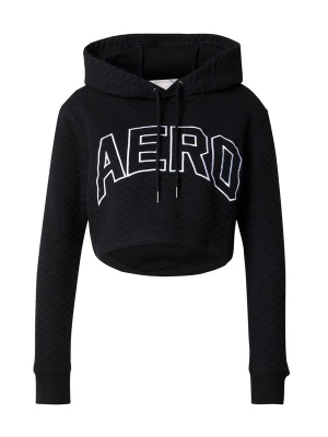 Obrázek produktu AÉROPOSTALE Mikina černá / bílá AEROPOSTALE