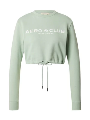 Obrázek produktu AÉROPOSTALE Mikina pastelově zelená / bílá AEROPOSTALE