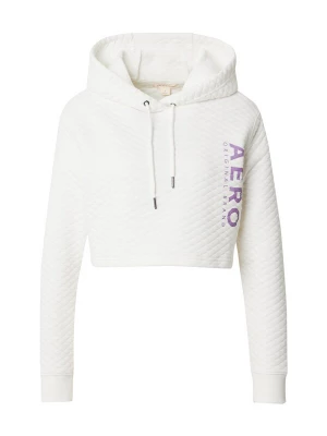 Obrázek produktu AÉROPOSTALE Mikina tmavě fialová / offwhite AEROPOSTALE