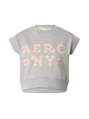 Obrázek produktu AÉROPOSTALE Tričko 'AERO NY' šedý melír / světle růžová AEROPOSTALE