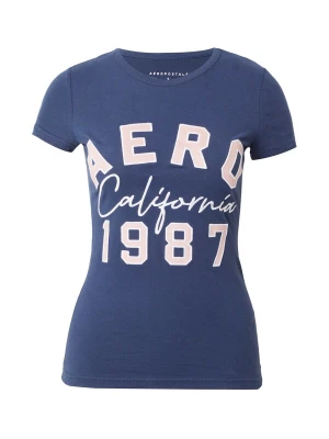 Obrázek produktu AÉROPOSTALE Tričko 'CALIFORNIA 1987' námořnická modř / růžová / bílá AEROPOSTALE