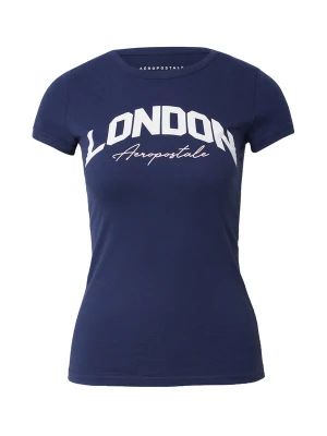 Obrázek produktu AÉROPOSTALE Tričko 'LONDON' námořnická modř / bílá AEROPOSTALE