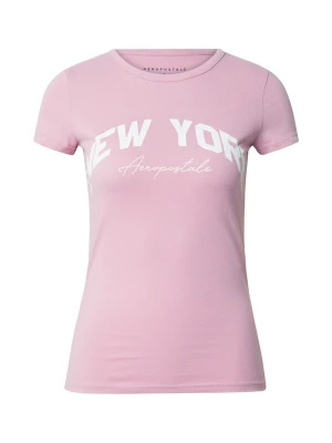 Obrázek produktu AÉROPOSTALE Tričko 'NEW YORK' bledě fialová / bílá AEROPOSTALE