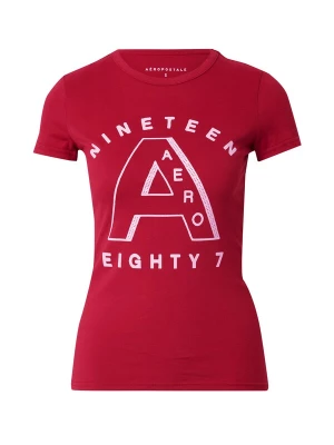 Obrázek produktu AÉROPOSTALE Tričko 'NINETEEN EIGHTY 7' červená / bílá AEROPOSTALE