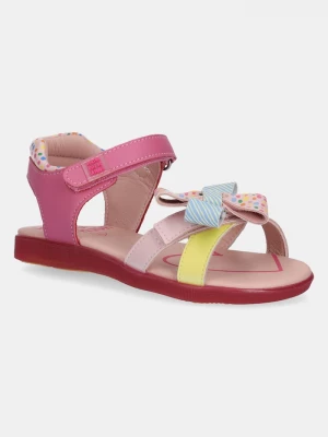 Obrázek produktu Agatha Ruiz de la Prada Dětské kožené sandály Agatha Ruiz de la Prada růžová