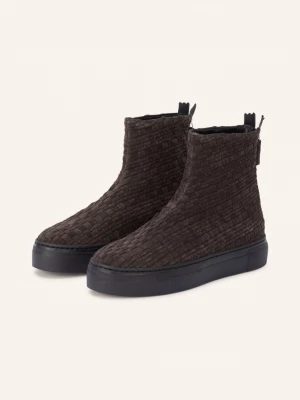 Obrázek produktu Agl Boots Na Platformě Maria Woven tmavě hnědá
