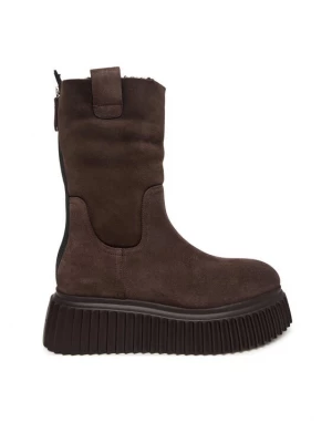 Obrázek produktu AGL Polokozačky Milagros Fur D751529PGK Tmavě zelená