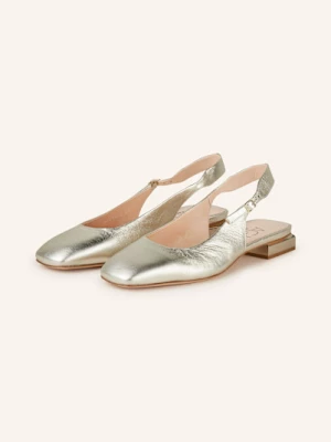 Obrázek produktu Agl Slingpumps S Otevřenou Patou Angie barva bílého zlata