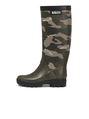 Obrázek produktu AIGLE Holínky 'Benyl XL' khaki / světle zelená / tmavě zelená