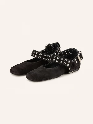 Obrázek produktu Alaïa Baleríny Typu Mary Jane S Nýty černá
