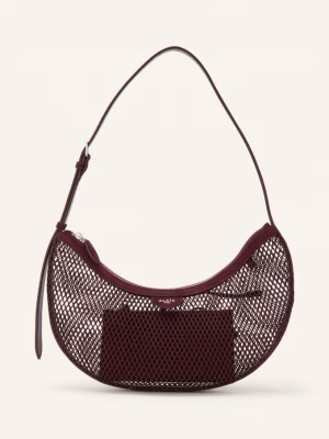 Obrázek produktu Alaïa Kabelka Přes Rameno Demi Lune tmavě červená / stříbrná