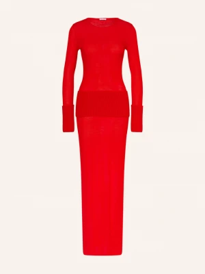 Obrázek produktu Alaïa Pletené Šaty červená