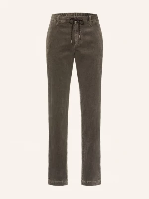 Obrázek produktu Alberto Manšestrové Kalhoty Jump V Joggingovém Stylu Slim Fit zelená