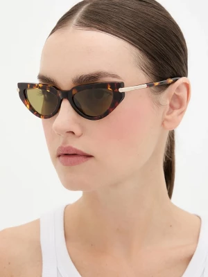 Obrázek produktu Alexander McQueen Sluneční brýle Alexander McQueen hnědá
