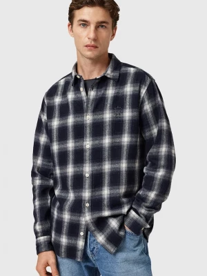 Obrázek produktu AllSaints Bavlněná košile AllSaints HAVEN námořnická modř
