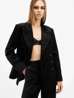 Obrázek produktu AllSaints Bavlněné sako AllSaints SEVENH černá