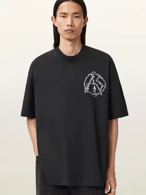 Obrázek produktu AllSaints Bavlněné tričko AllSaints ANATOMICA černá