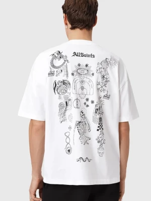 Obrázek produktu AllSaints Bavlněné tričko TERRA bílá