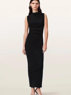 Obrázek produktu AllSaints bodycon šaty bavlněné s elastanem KATARINA černá
