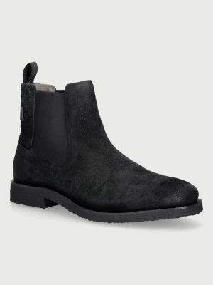 Obrázek produktu AllSaints boty pánské kožené Clive Chelsea Boot černá