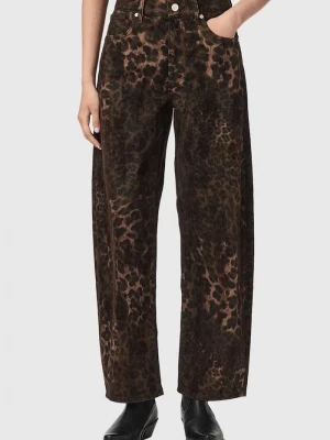 Obrázek produktu AllSaints boyfriend džíny dámské SADIE BARREL JEAN hnědá