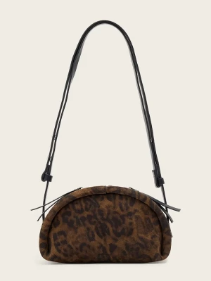 Obrázek produktu AllSaints crossbody kabelka dámská semišová ROSALIE hnědá